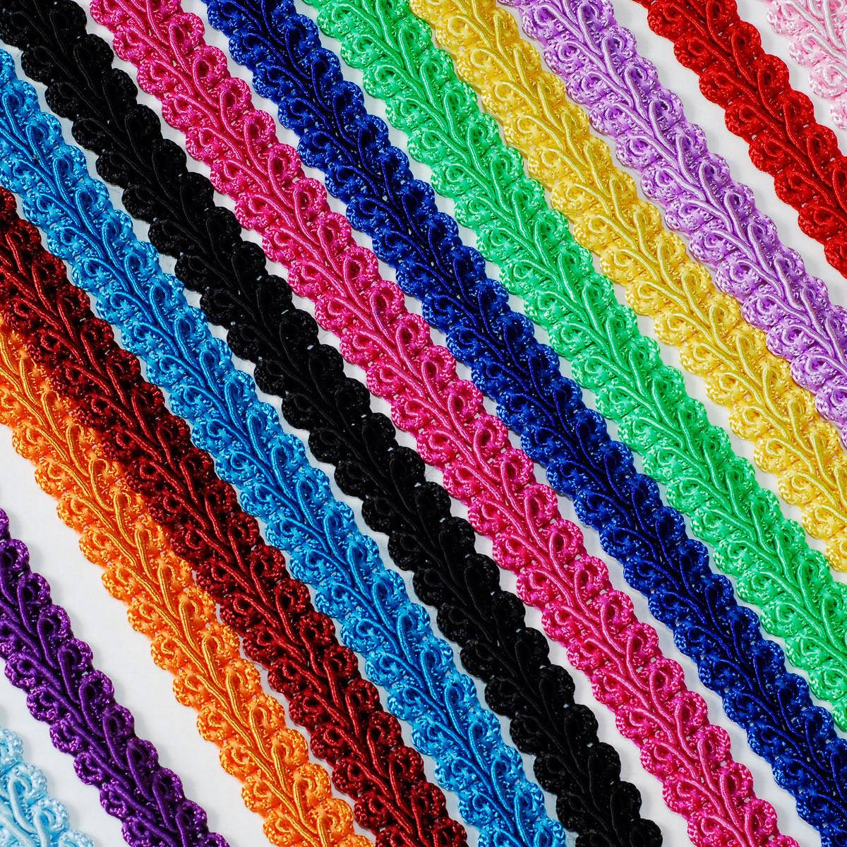 Braided Gimp Trim Ribbon wedding prom party birthday decorations 1 Roll