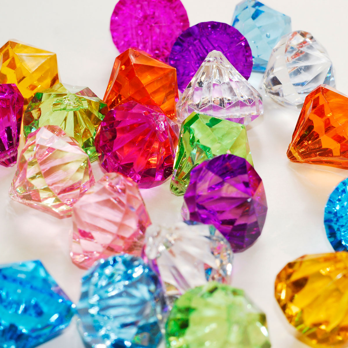 Assorted Pirate Gems large Acrylic Diamond table scatter vase filler ...